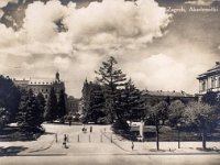 Akademički trg (današnji Trg Josipa Juraja Strossmayera) 1925. godine